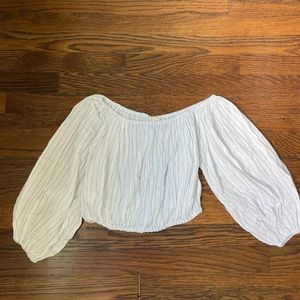 Off the shoulder top!